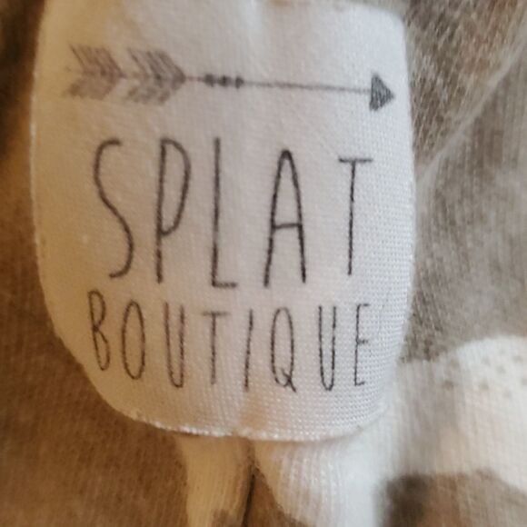 Splat Boutique 2T deer white and tan leggings - Picture 3 of 5